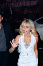 SABRINA CARPENTER Arrives at SNL Afterparty in New York 10/18/2025
