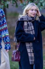 SABRINA CARPENTER Out with Friends at Prospect Park in Brooklyn 10/27/2025