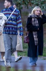 SABRINA CARPENTER Out with Friends at Prospect Park in Brooklyn 10/27/2025