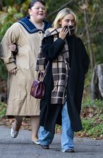 SABRINA CARPENTER Out with Friends at Prospect Park in Brooklyn 10/27/2025