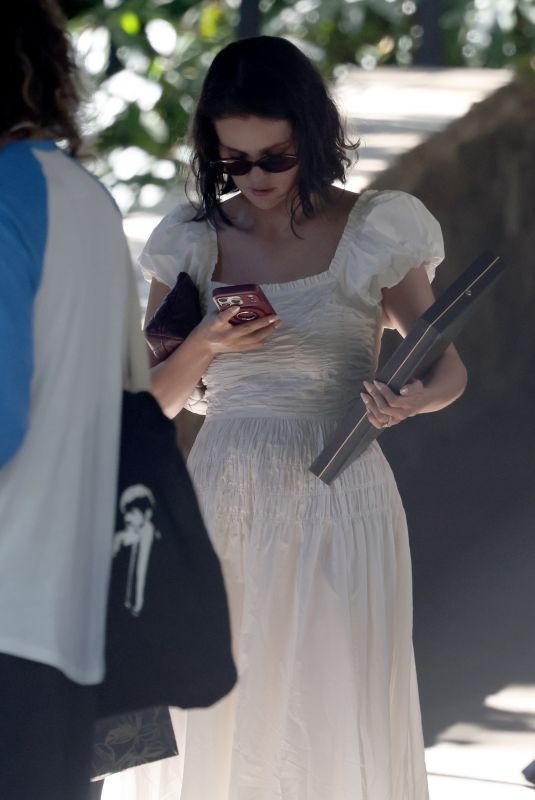 SELENA GOMEZ Leaves Bel Air Hotel After a Lunch Meeting in Los Angeles 10/09/2025
