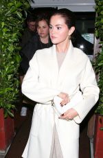 SELENA GOMEZ Out for Dinner with Friends in Santa Monica 10/23/2025