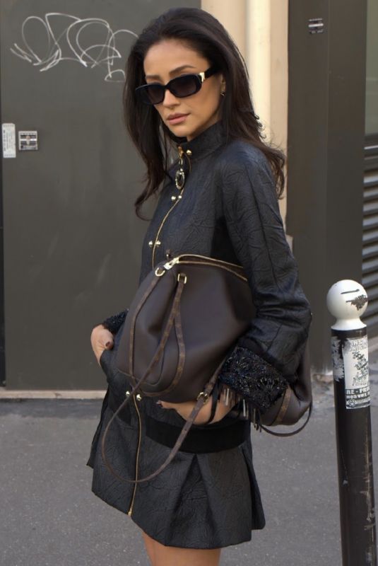 SHAY MITCHELL at a Photoshoot in Paris, September 2025