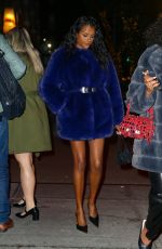 SIMONE ASHLEY Arrives at Mango Party in New York 10/23/2025