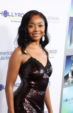 SKAI JACKSON at HollyRod Foundation Annual DesignCare Gala in Los Angeles 10/04/2025