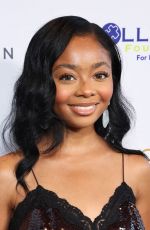 SKAI JACKSON at HollyRod Foundation Annual DesignCare Gala in Los Angeles 10/04/2025