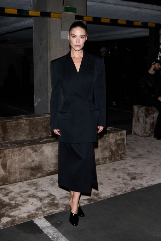 SOPHIA ROE at Mugler Fashion Show at Paris Fashion Week 10/02/2025