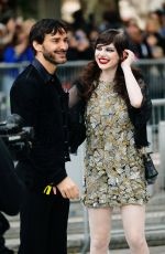 SOPHIE THATCHER at Valentino Fashion Show at Paris Fashion Week 10/05/2025