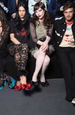 SOPHIE THATCHER at Valentino Fashion Show at Paris Fashion Week 10/05/2025
