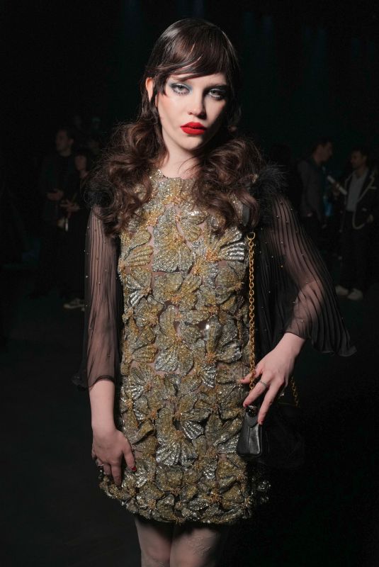 SOPHIE THATCHER at Valentino Fashion Show at Paris Fashion Week 10/05/2025