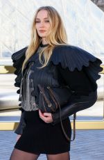 SOPHIE TURNER at Louis Vuitton Fashion Show at Paris Fashion Week 09/30/2025