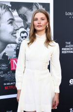 STEFANIE SCOTT at Nouvelle Vague Premiere at American French Film Festival 10/30/2025