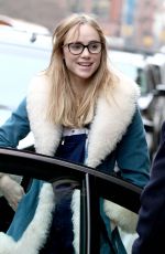 SUKI WATERHOUSE Out and About in New York 12/08/2014