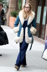 SUKI WATERHOUSE Out and About in New York 12/08/2014