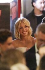 SYDNEY SWEENEY at Christy Premiere Afterparty in West Hollywood 10/25/2025