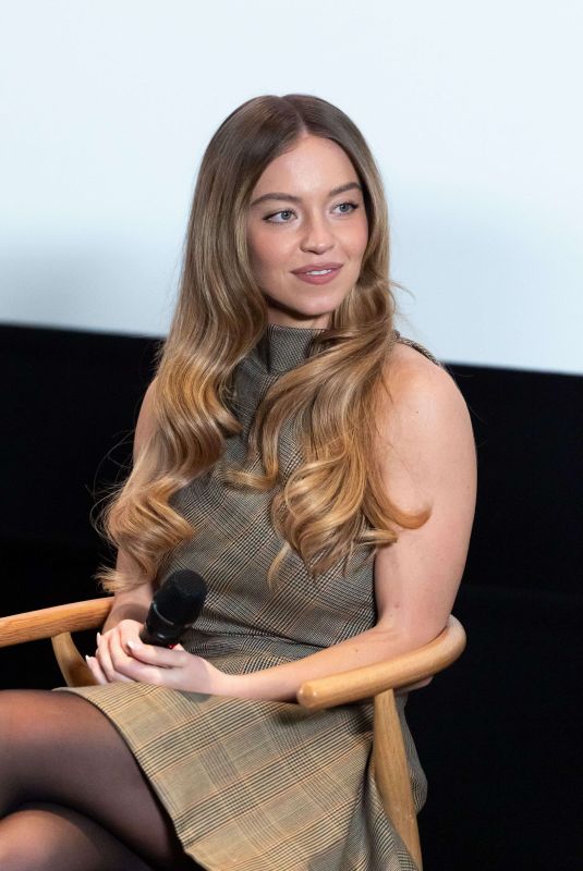 SYDNEY SWEENEY at Christy Special Screening and Q&A in London 10/17/2025