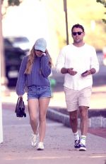 SYDNEY SWEENEY Out Shopping in The Hamptons 10/04/2025