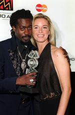 TAMZIN OUTHWAITE at MOBO Awards in London 04/19/2000