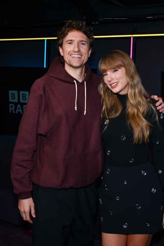 TAYLOR SWIFT at BBC Radio 1 in London 10/03/2025