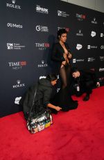 TEYANA TAYLOR at Time 100 Next Gala in New York City 10/30/2025