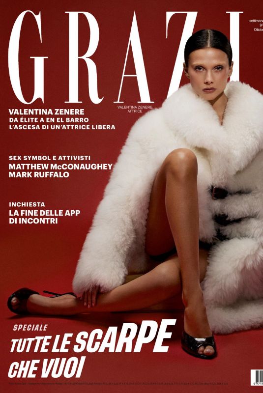 VALENTINE ZENERE in Grazia Italy, October 2025