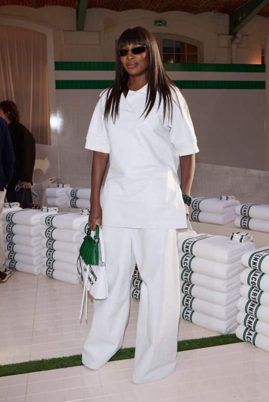 VENUS WILLIAMS at Lacoste Womenswear Spring/Summer 2026 Show at Paris Fashion Week 10/05/2025