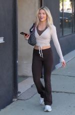 WITNEY CARSON Arrives at DWTS Studios in Los Angeles 10/01/2025