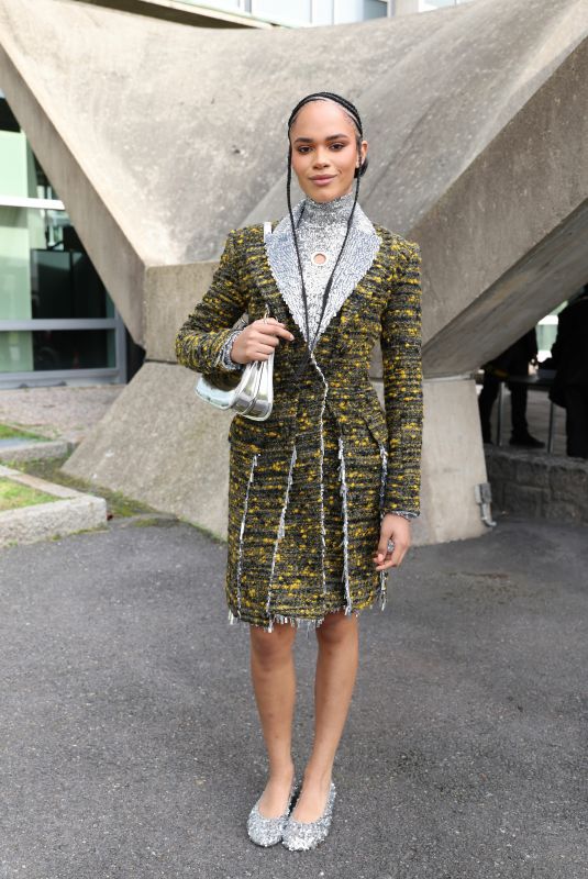 YASMIN FINNEY at Rabanne Fashion Show at Paris Fashion Week 10/02/2025