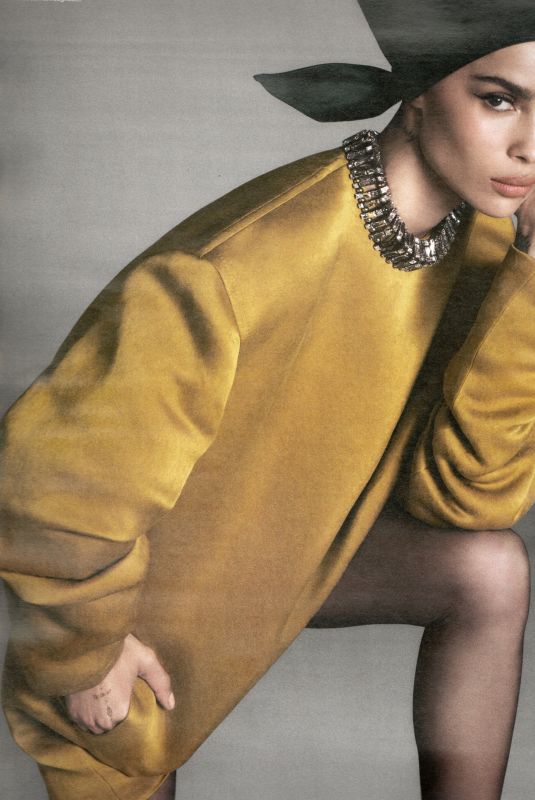 ZOE KRAVITZ in W Magazine, September 2025