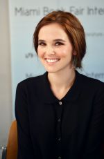 ZOEY DEUTCH at Miami Book Fair International 11/17/2012