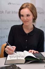 ZOEY DEUTCH at Miami Book Fair International 11/17/2012