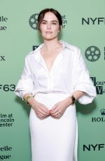 ZOEY DEUTCH at Nouvelle Vague NYFF Spotlight Premiere and Q&A at Alice Tully Hall in New York City 09/30/2025