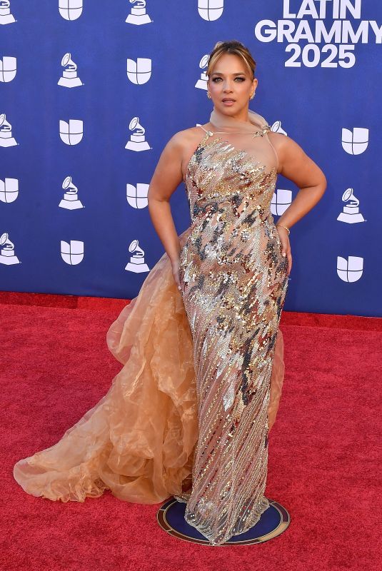 ADAMARAI LOPEZ at 26th Latin Grammy Awards at MGM Grand Garden Arena in Las Vegas 11/13/2025