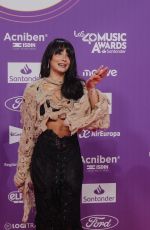 AITANA at LOS40 Music Awards Santander in Valencia 11/07/2025