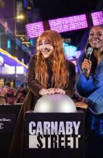 AJ ODUDU at Carnaby Street Christmas Lights Switch on in London 11/06/2025
