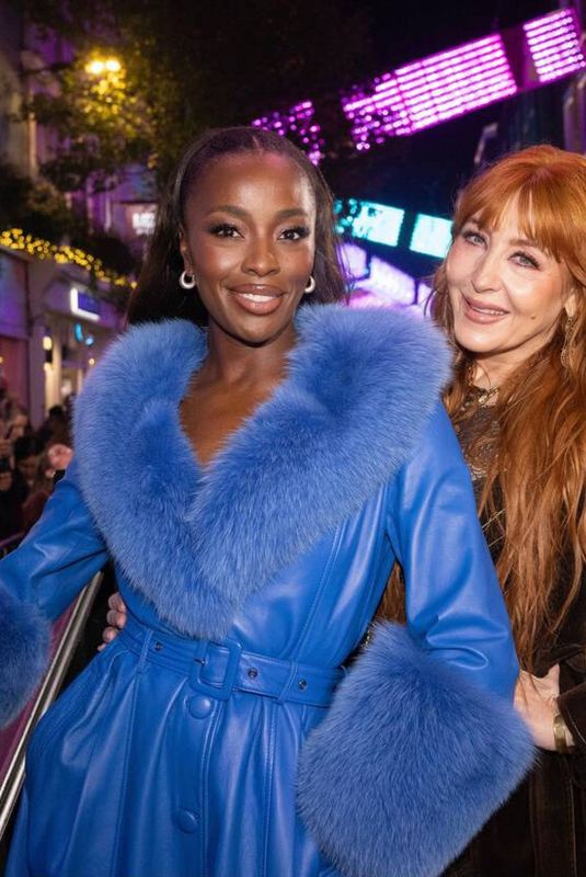 AJ ODUDU at Carnaby Street Christmas Lights Switch on in London 11/06/2025