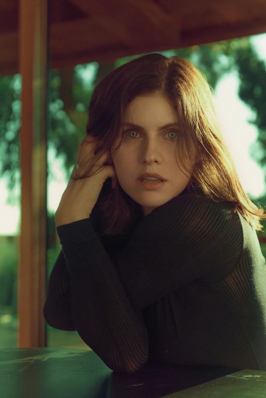 ALEXANDRA DADDARIO at a Photoshoot, November 2025