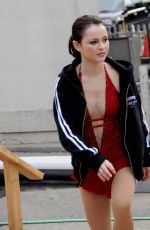 ALEXANDRA PAULINE SASHA COHEN Ice at Santa Monica Holiday Event 12/06/2007