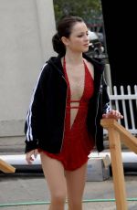ALEXANDRA PAULINE SASHA COHEN Ice at Santa Monica Holiday Event 12/06/2007
