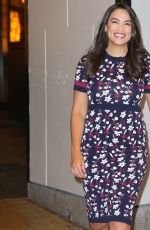 ALEXANDRIA OCASIO-CORTEZ Leaves CBS Mornings in New York City 08/07/2025