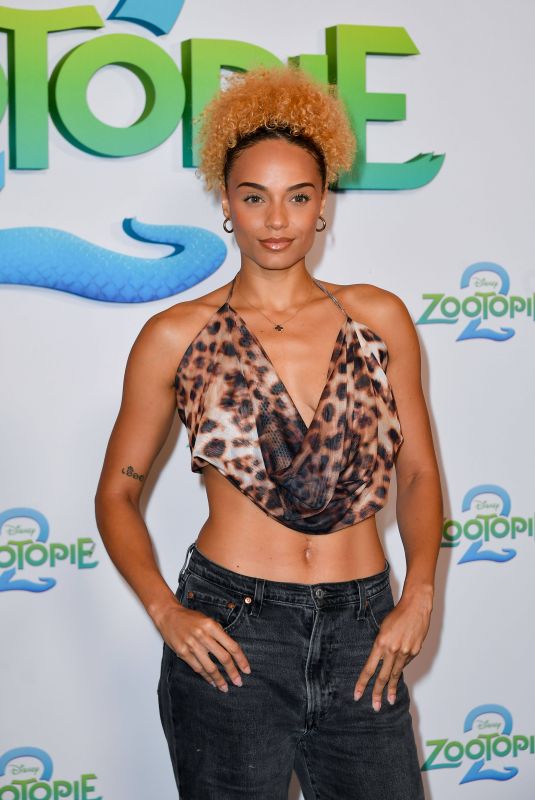 ALICIA AYLIES at Zootopie 2 Premiere at Le Grand Rex in Paris 11/22/2025