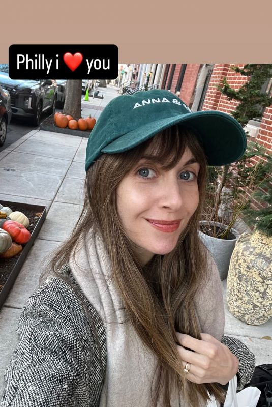 ALISON BRIE – Instagram Photos 11/26/2025