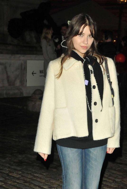 ALLEGRA HANDELSMAN at Skate at Somerset House Launch Party in London 11/12/2024