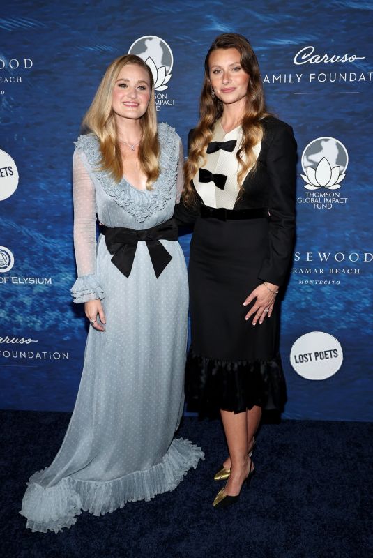 ALYSON and AJ MICHALKA at Art of Elysium