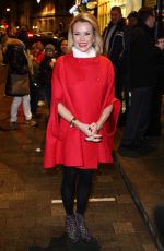AMANDA HOLDEN at Elizabeth Street Christmas Lights Switch on in London 11/23/2010