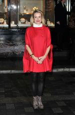 AMANDA HOLDEN at Elizabeth Street Christmas Lights Switch on in London 11/23/2010