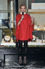 AMANDA HOLDEN at Elizabeth Street Christmas Lights Switch on in London 11/23/2010