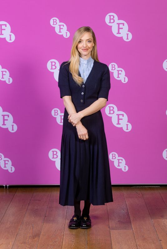 AMANDA SEYFRIED at BFI Presents In Conversation with Amanda Seyfried in London 11/20/2025