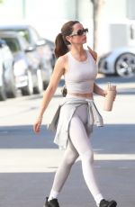 ANA DE ARMAS Arrives at a Gym for Morning Workout 10/31/2025