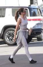 ANA DE ARMAS Arrives at a Gym in Los Angeles 10/31/2025